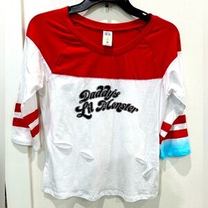 NWT Harley Quinn "Daddy's Little Monster" Shirt
